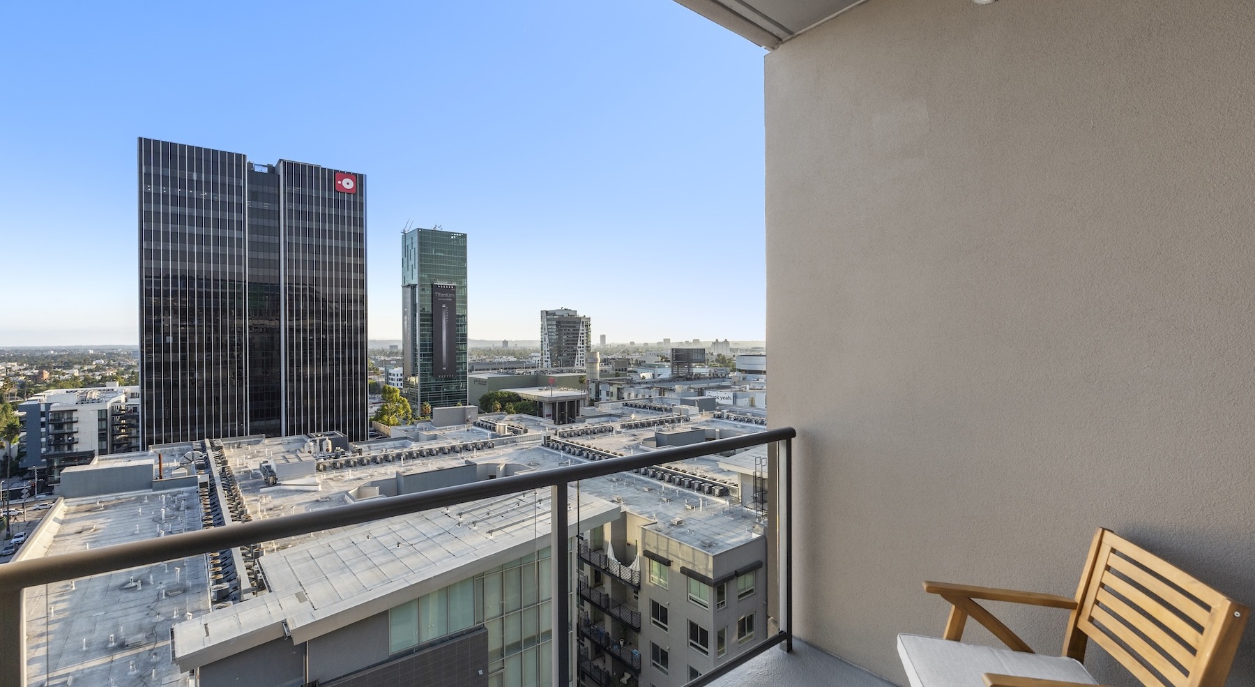 balcony city view